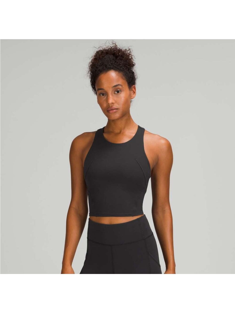 Lululemon Invigorate Training Tank Top Black sz 2